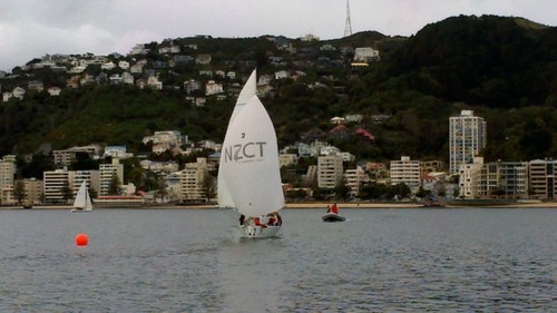 Round Robin Two - Regional Match Racing Training Camp © Port Nicholson Yachting Trust